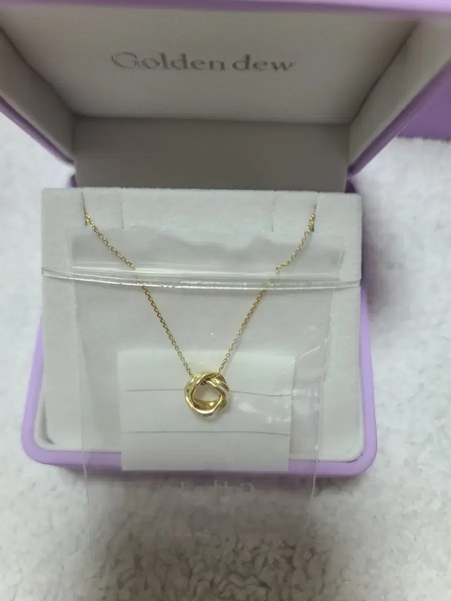 [Golden dew] 18K Gold☆Cantabile Solitaire New 1C Necklace GOLDEN DEW | 골든듀 Golden Dew Cantabile Pendant + Chain